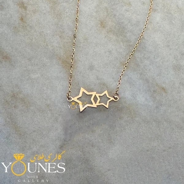 دستبند تمام طلا ستاره ای